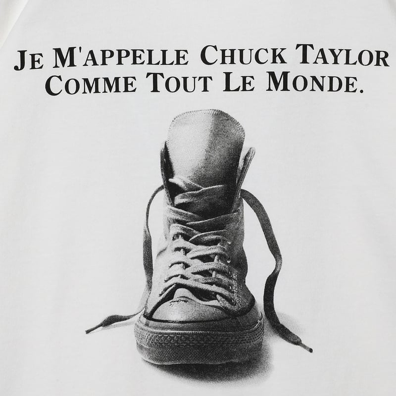 CONVERSE CHUCK TAYLOR CLOTHING × weber CONVERSE CHUCK TAYLOR CLOTHING × weber] Printe