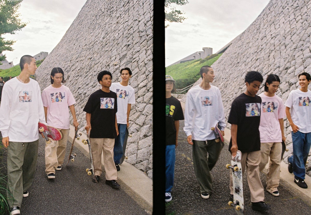 KIDS × weber] Long Sleeve T shirt | weber