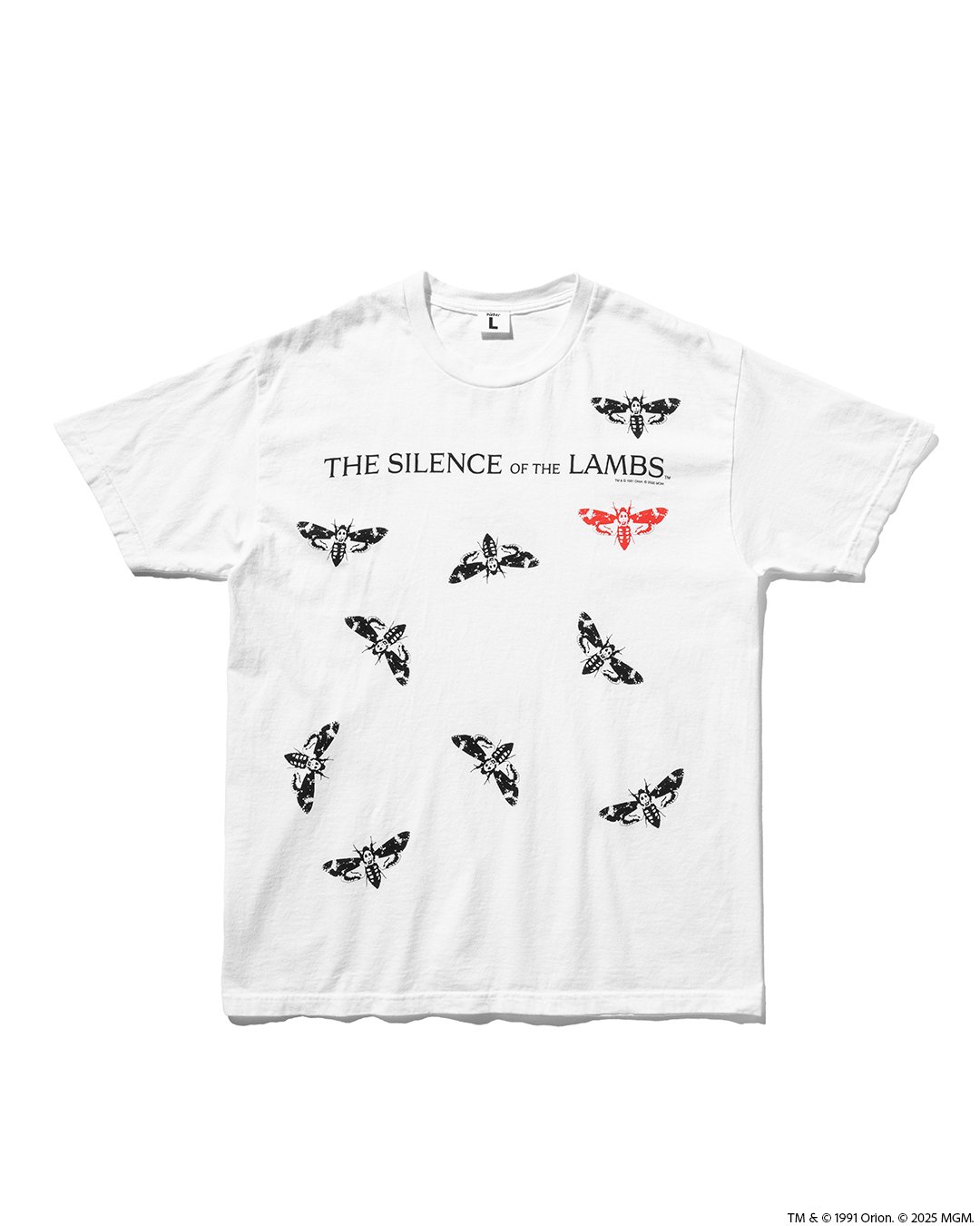 トップス V.A. weber the silence of the lambs Tee The Silence of the Lambs× weber] T shirt(white