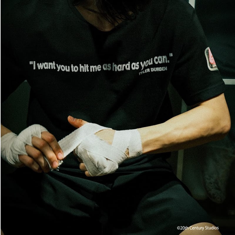 Fight Club / weber] T shirt (TYLER DURDEN) | w