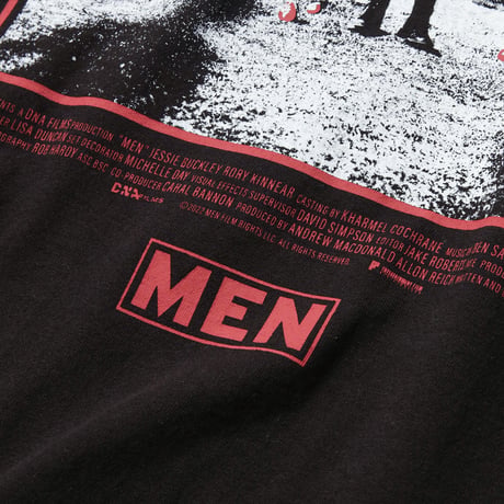 [MEN -同じ顔の男たち- × weber]  T shirt (black)