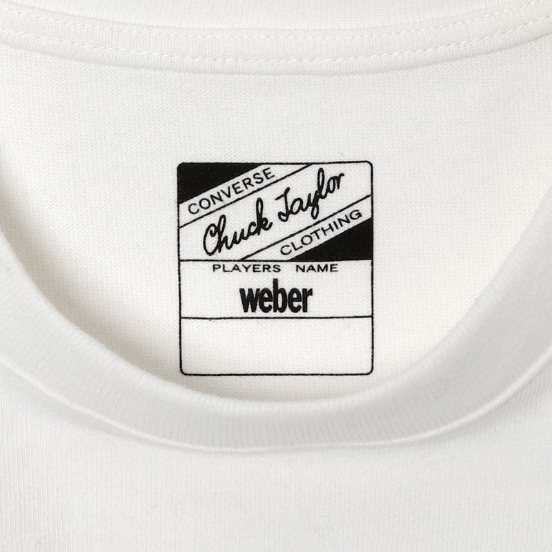 CONVERSE CHUCK TAYLOR CLOTHING × weber] Printe