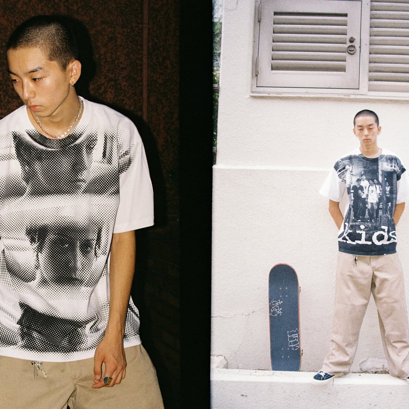 KIDS × weber Printed Ryoya Nakazato Tシャツ KIDS × weber] Printed by Ryoya Nakazato T shir