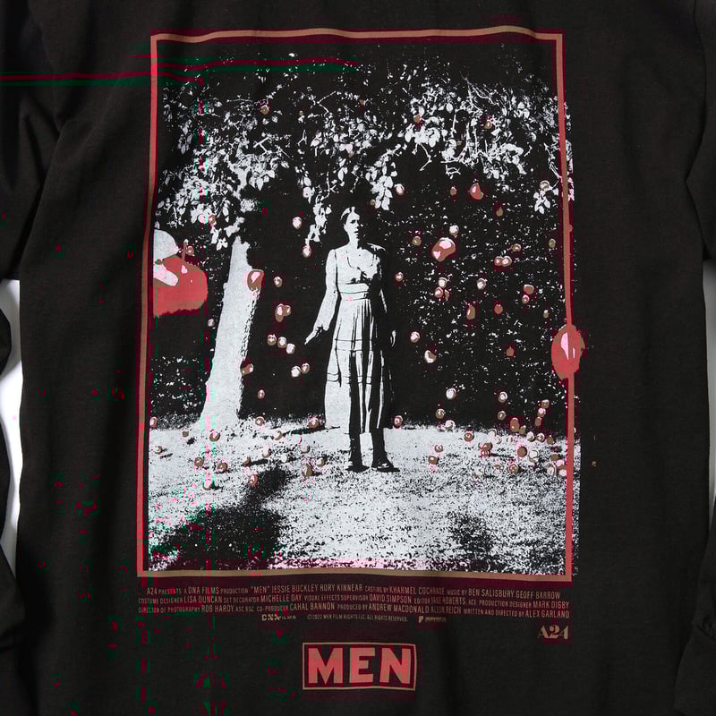 weber 同じ顔の男たち ロンT Tシャツ XL A24 映画 ムービー MEN -同じ顔の男たち- × weber] Long sleeve T shirt (b