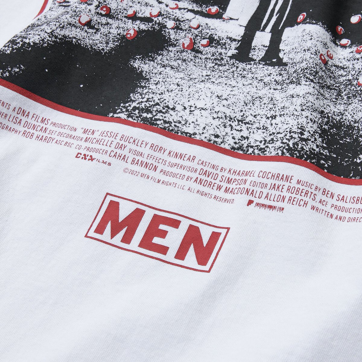 MEN -同じ顔の男たち- × weber] T shirt (white) | weber