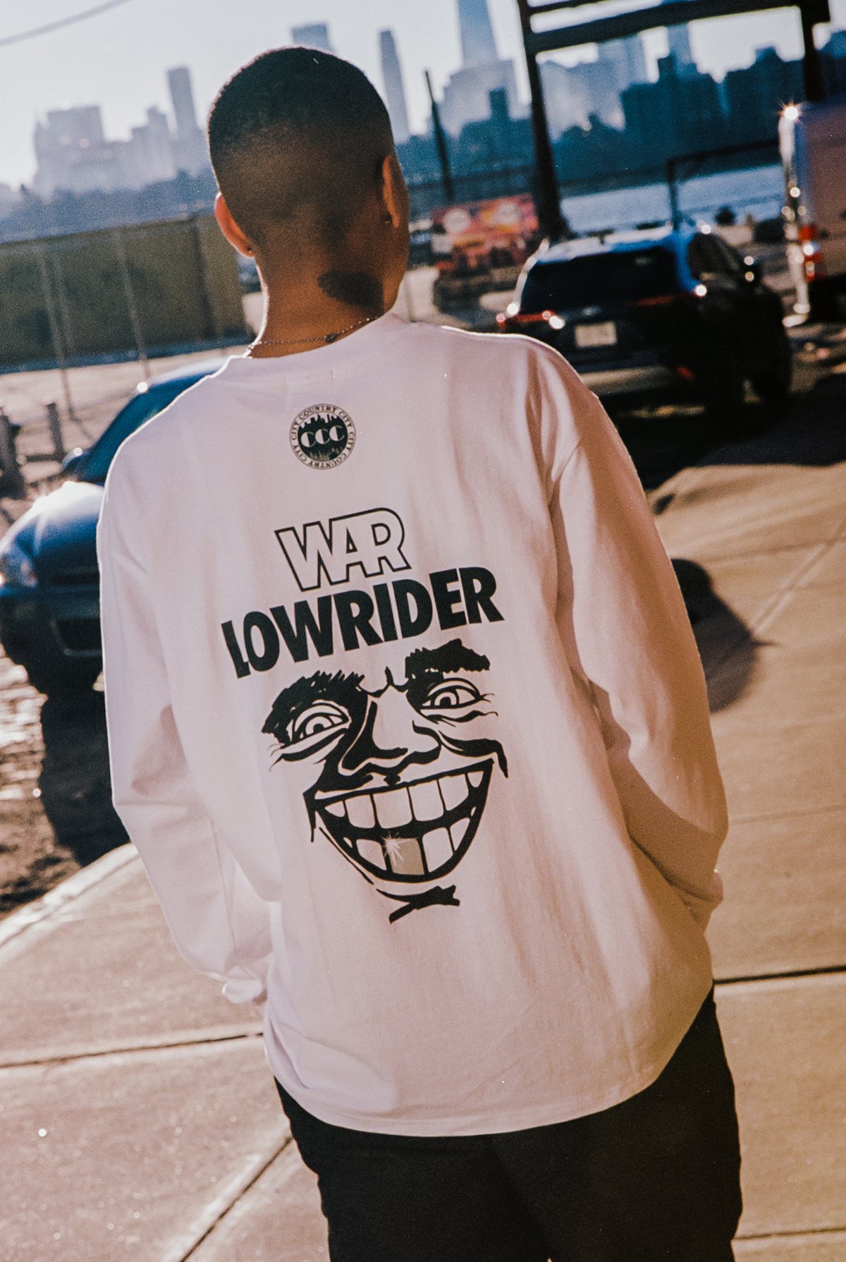 WAR x CITY COUNTRY CITY x weber] long sleeve T
