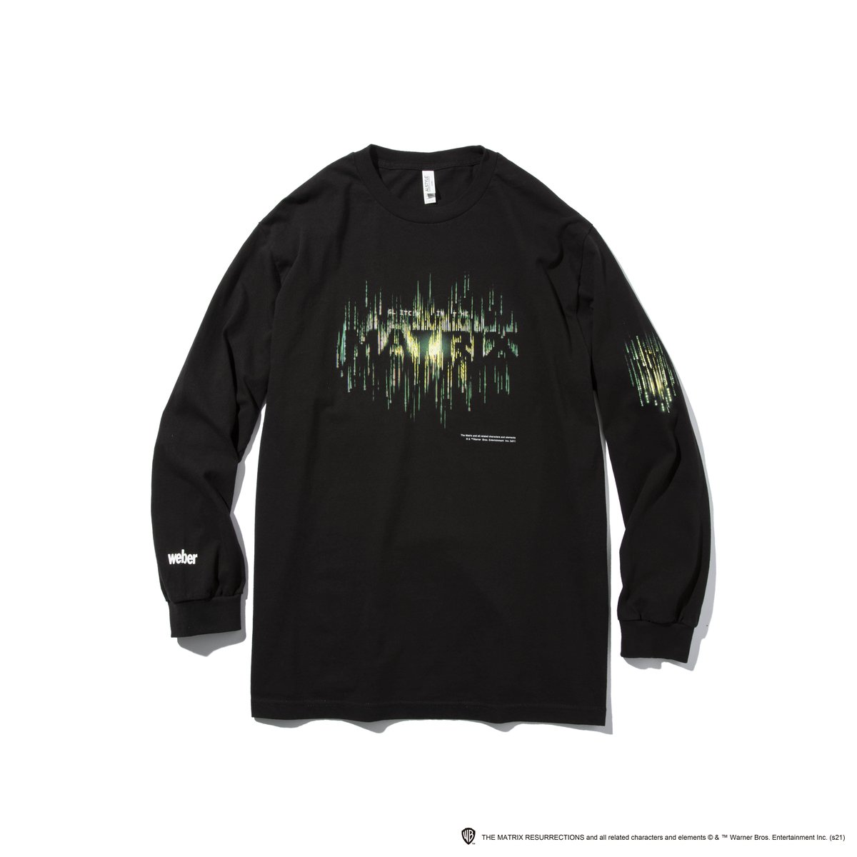 weber Matrix ロンT Tシャツ XL 映画 Warner Bros The Matrix Resurrections l weber] long sleeve