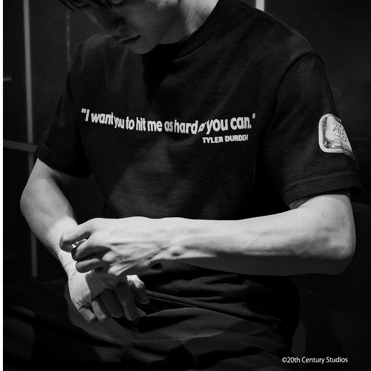Fight Club / weber] T shirt (TYLER DURDEN) | w