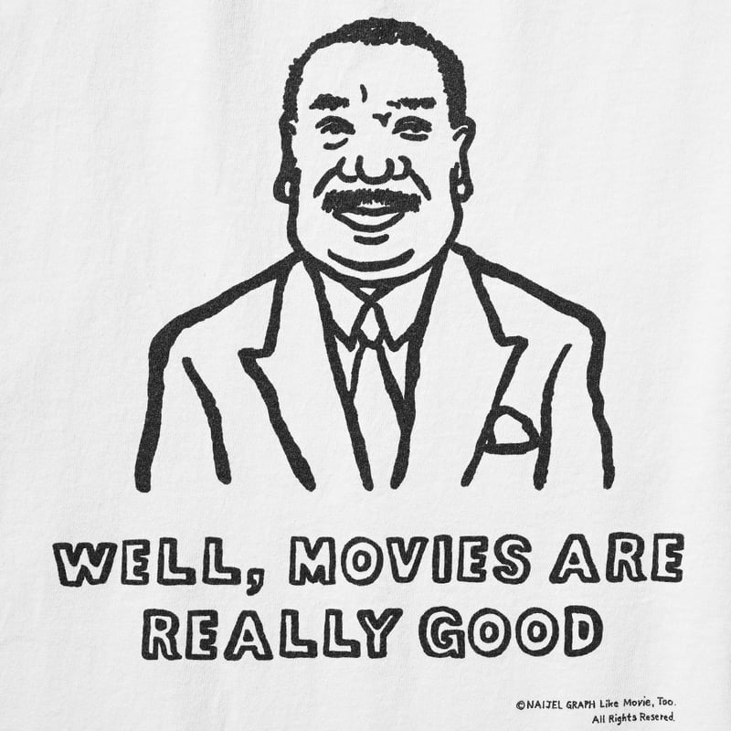 NAIJEL GRAPH × weber CINEMA CLUB T shirt (illus