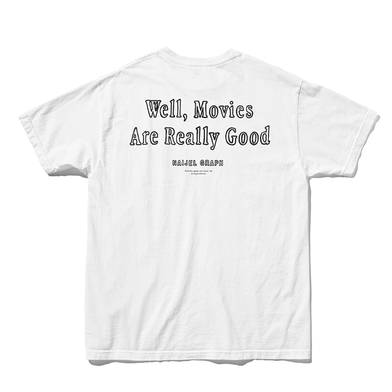 NAIJEL GRAPH × weber CINEMA CLUB Tシャツ　レア NAIJEL GRAPH × weber CINEMA CLUB T shirt (typog