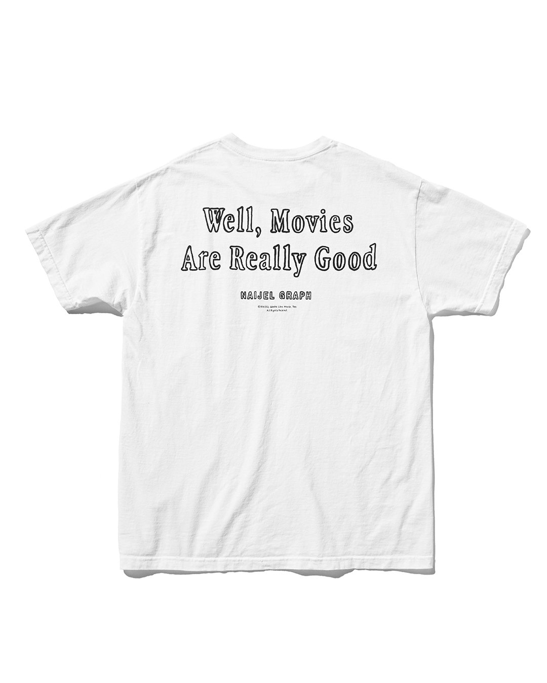 NAIJEL GRAPH × weber CINEMA CLUB T shirt (typog