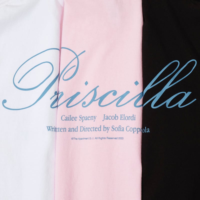 Priscilla×weber] T shirt (logo) | weber