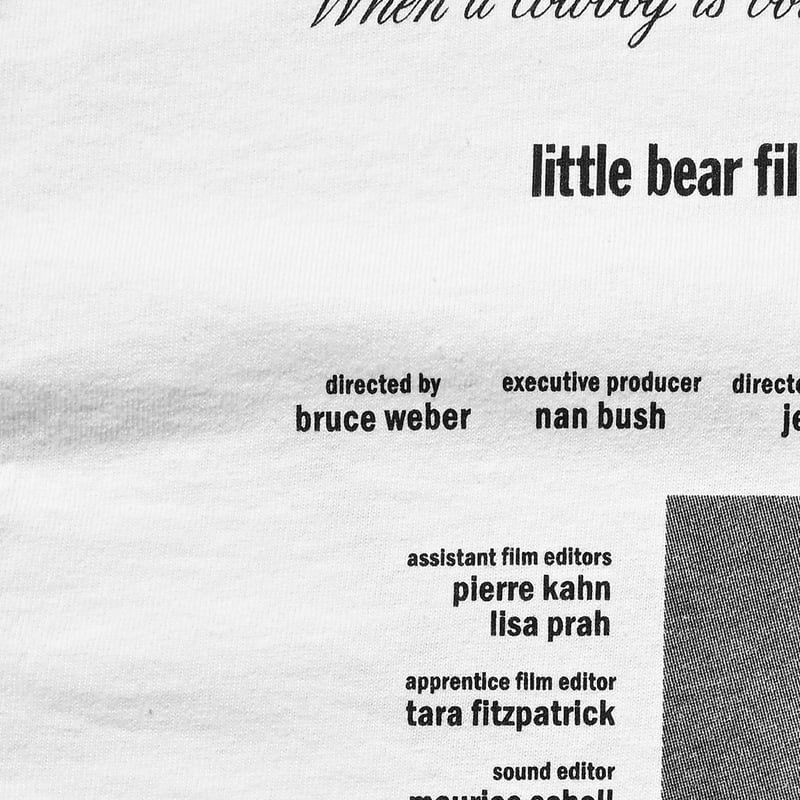 Let's get Lost × weber] T shirt (Poster art 2)