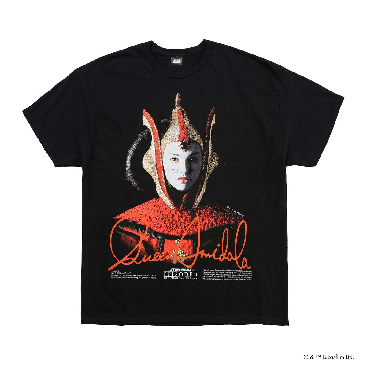 weber STAR WARS クイーンアミダラ　スターウォーズTシャツ