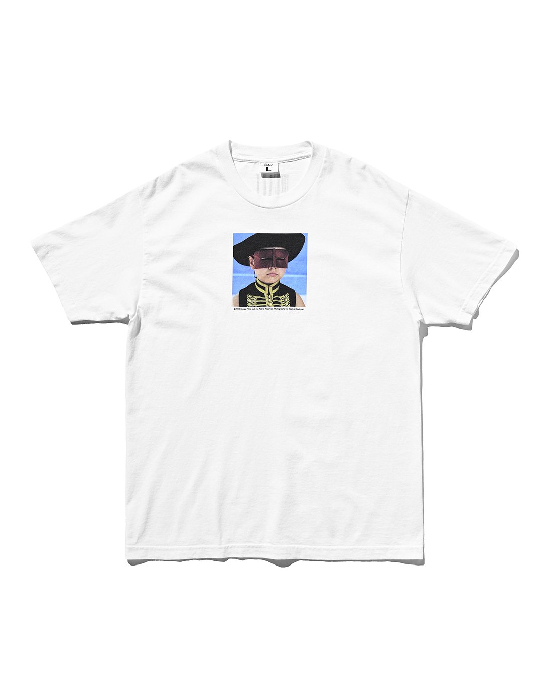 映画 落下の王国 4K weber Tシャツ 白　Lサイズ 落下の王国 × weber] T shirt (Girl) | weber