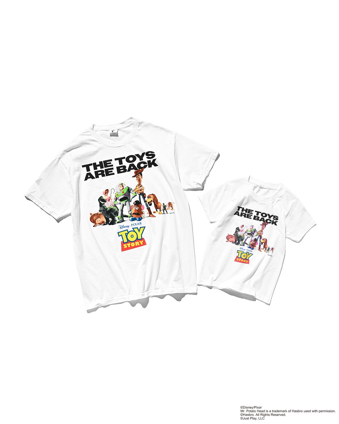 weber × Disney TOY STORY Tシャツ 白 XXL weber / TOY STORY 30th] Packaged T-shirt | weber