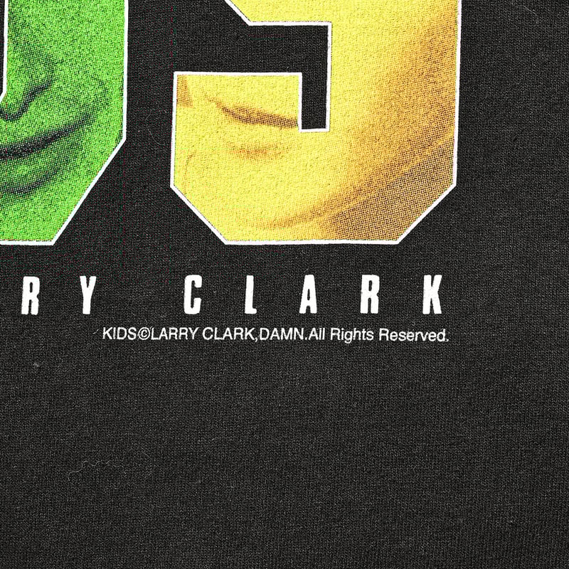 KIDS weber Tシャツ ロゴ 黒 XL Tee Larry Clark KIDS × weber] Logo T shirt (Black) | weber