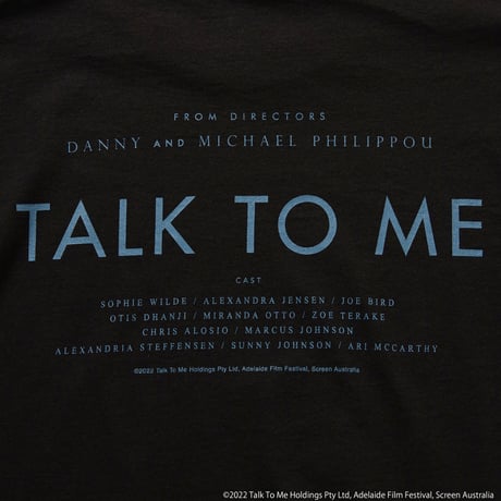 [TALK TO ME/トーク・トゥ・ミー × weber]  T shirt (hand)