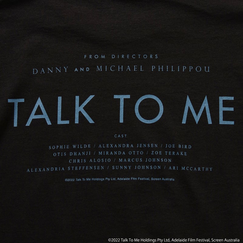 TALK TO ME/トーク・トゥ・ミー × weber] T shirt (hand)