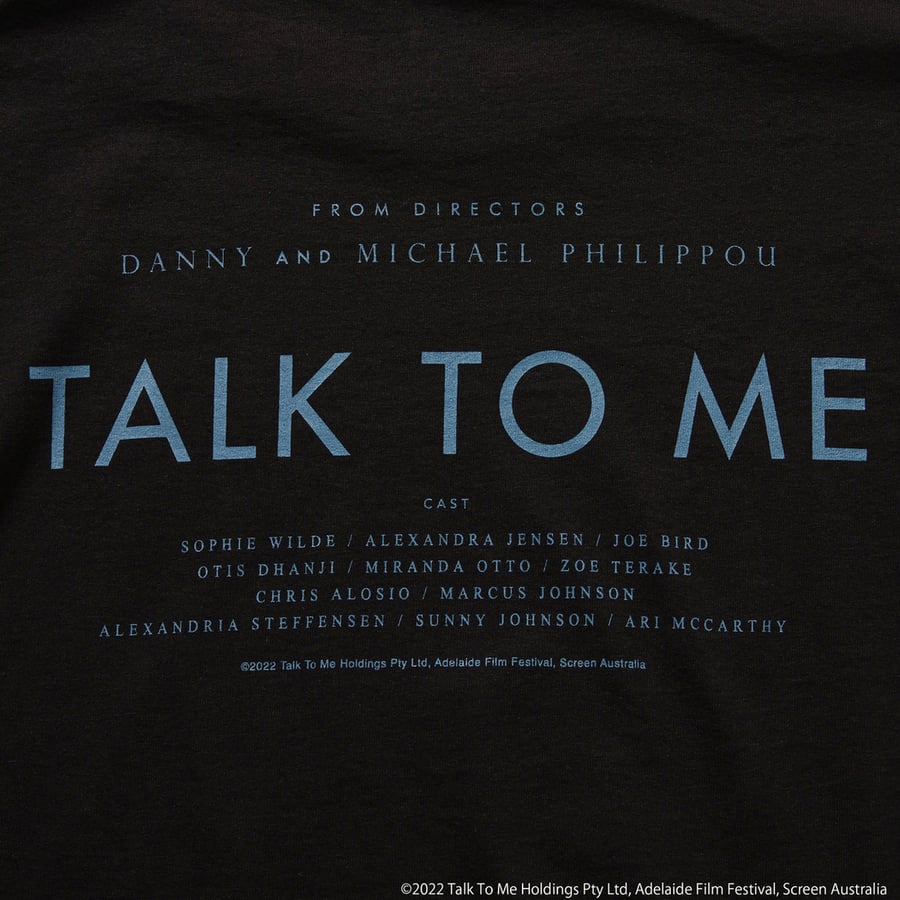 TALK TO ME/トーク・トゥ・ミー × weber] T shirt (hand)