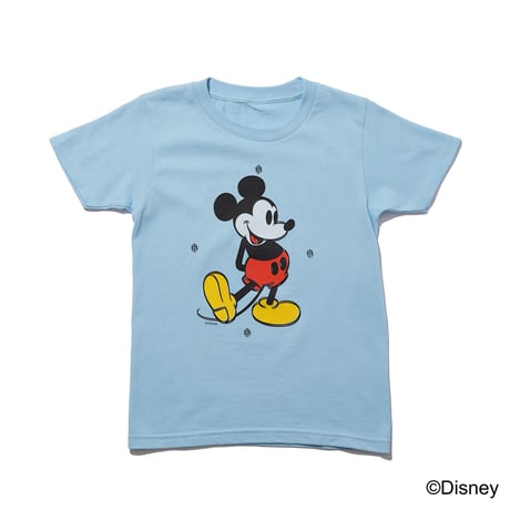 【weber / Disney collection】Mickey Mouse / proof printing tee (for KIDS)