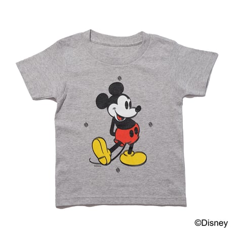 【weber / Disney collection】Mickey Mouse / proof printing tee (for KIDS)