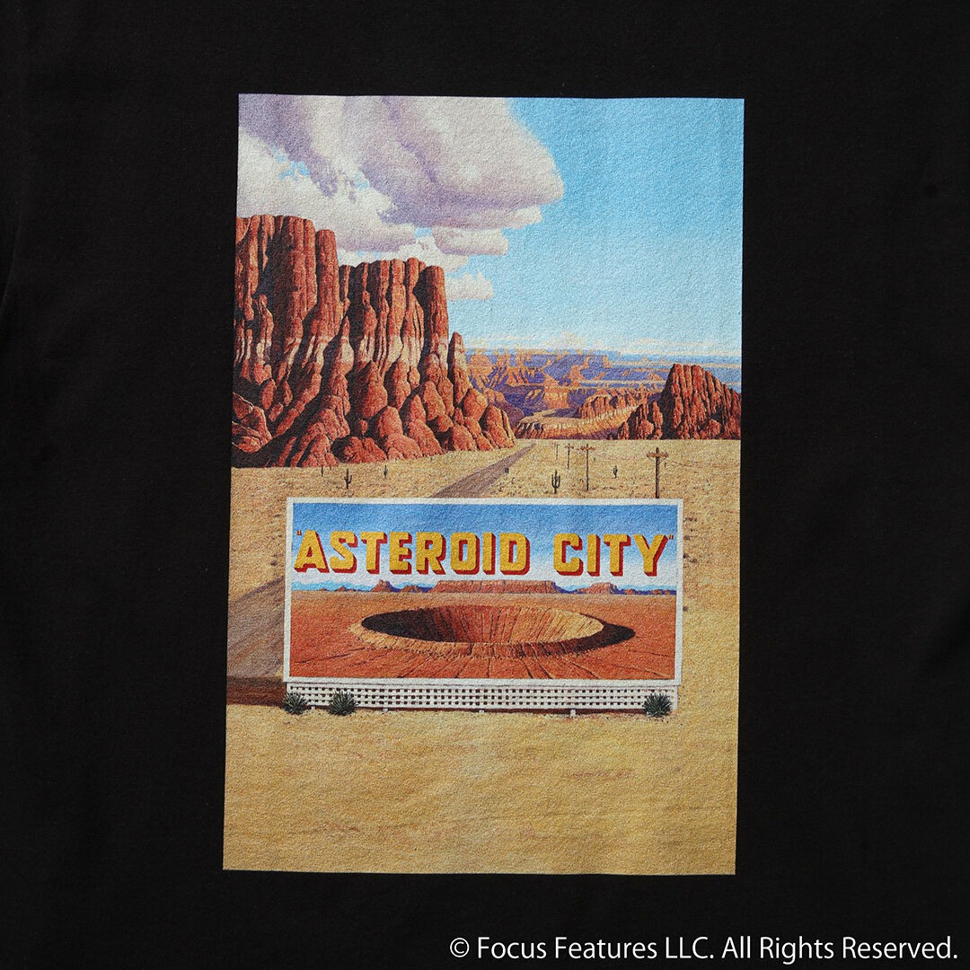 [Asteroid City × weber]T shirt (black)