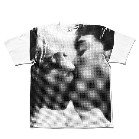 [KIDS × weber] Printed by Ryoya Nakazato T shirt (KISS)