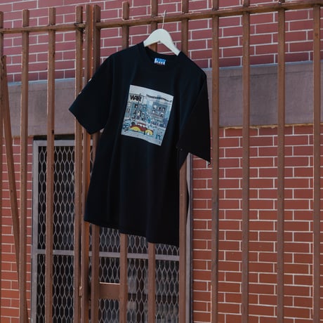 [WAR x CITY COUNTRY CITY x weber] T shirt (THE WORLD IS THE GHETTO)