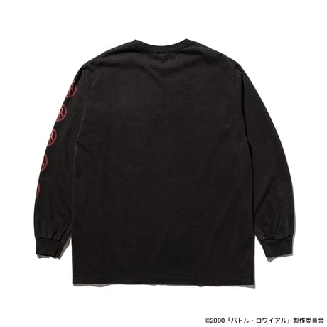 [Battle Royale × weber] long sleeve T shirt (multi)