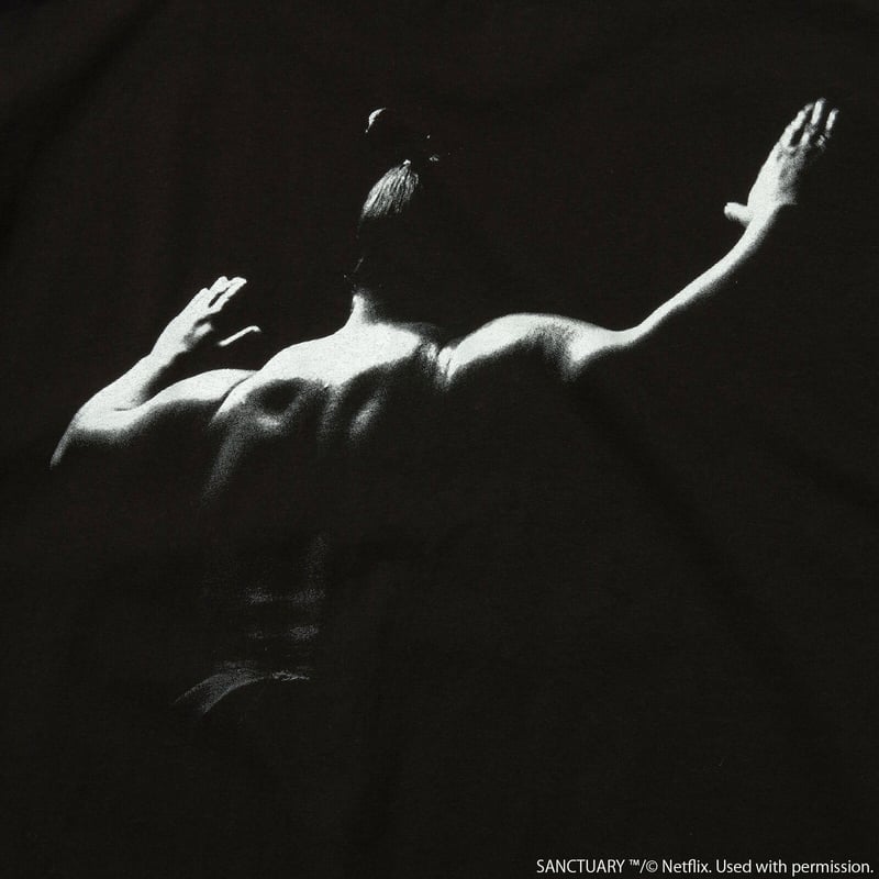 Netflixシリーズ『サンクチュアリ -聖域-』×weber T shirt (black
