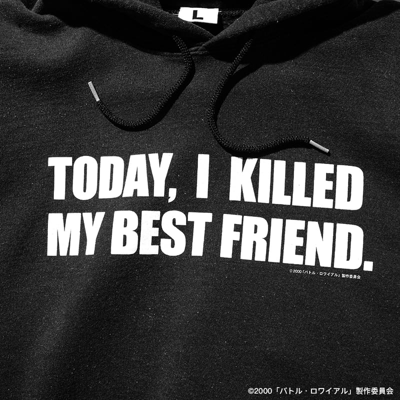 Battle Royale × weber] hoodie | weber