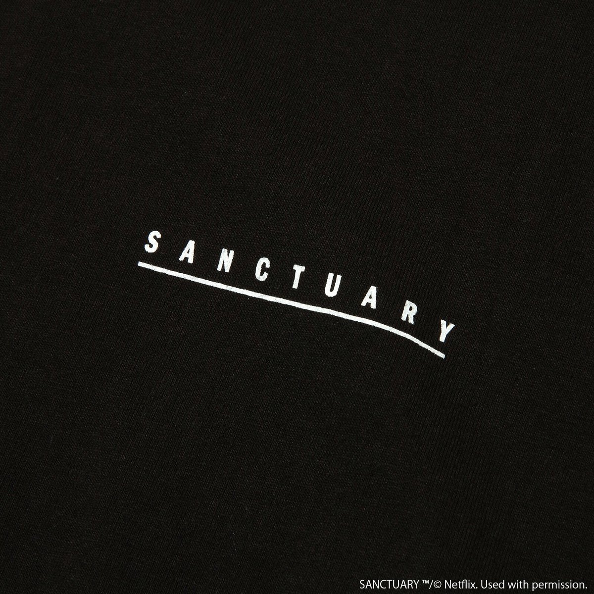 Netflixシリーズ『サンクチュアリ -聖域-』×weber T shirt (black