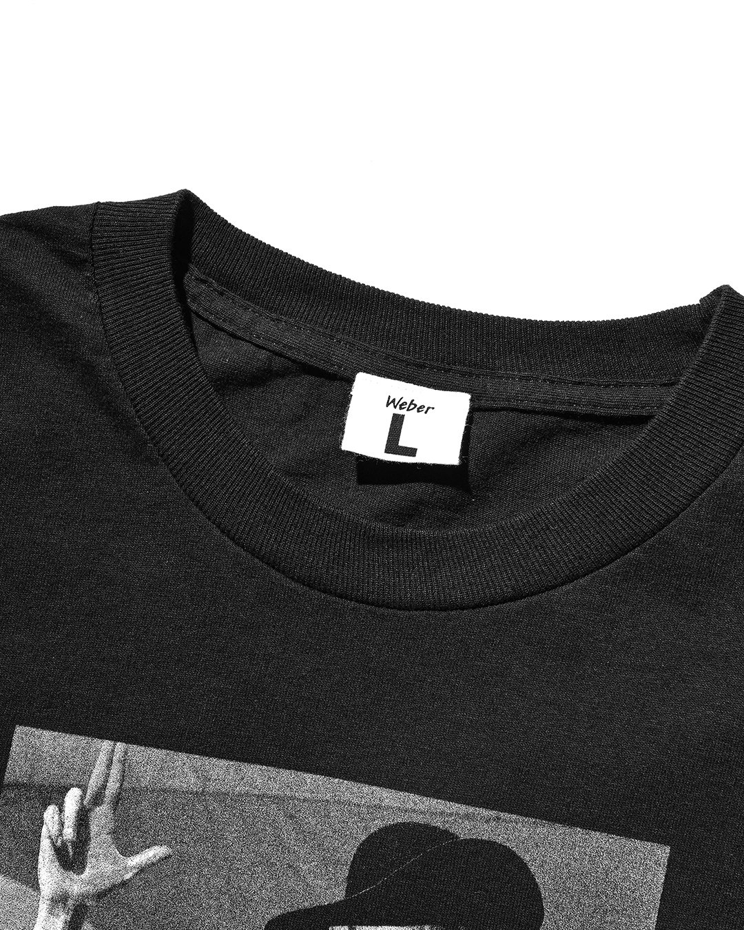 落下の王国 × weber] Long Sleeve T shirt | weber