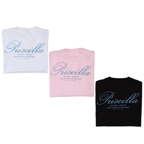 [Priscilla×weber] T shirt (logo)