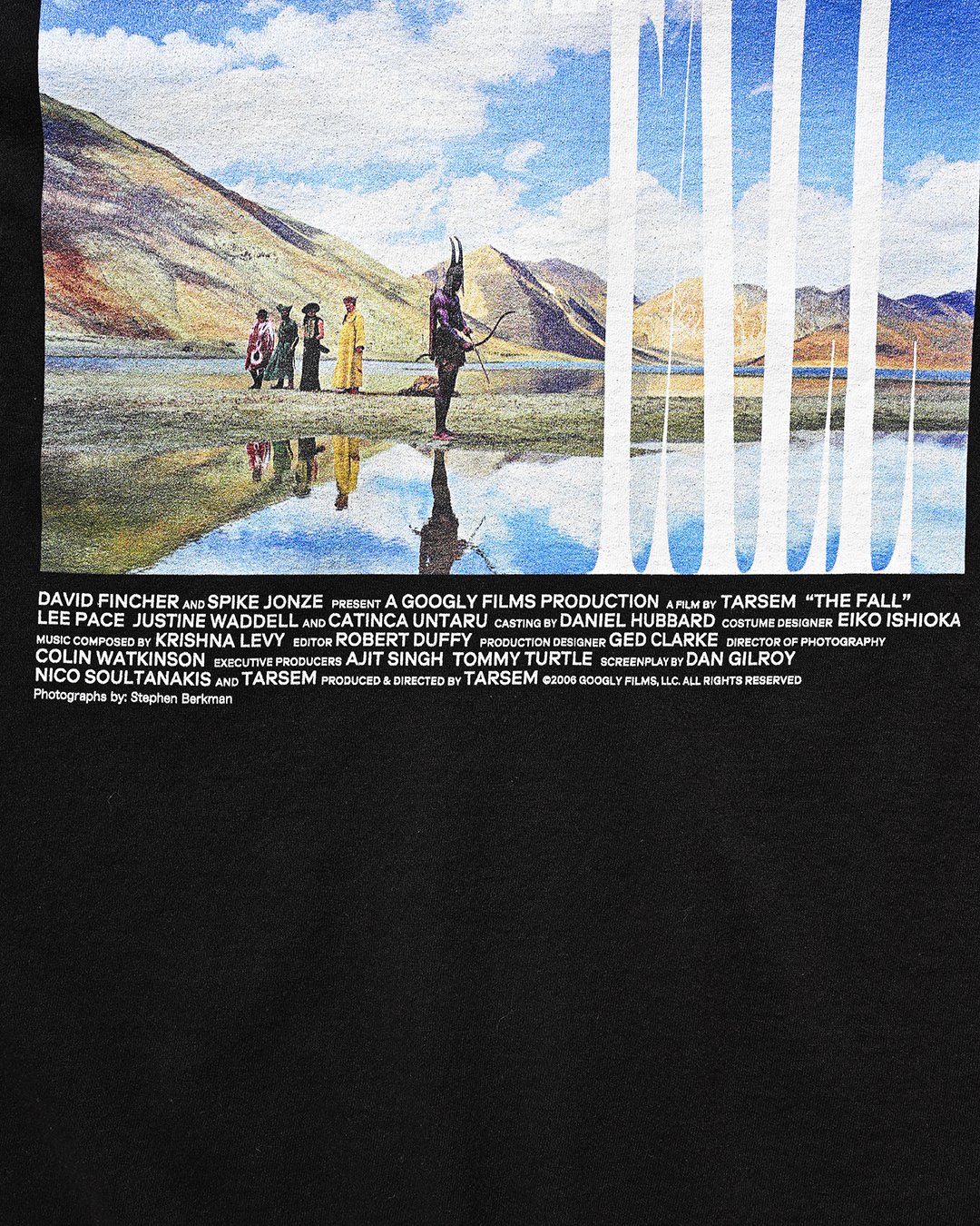 落下の王国　THE FALL　Tシャツ　weber　フライヤー3枚付き　新品 落下の王国 × weber] T shirt (Key Visual) | weber