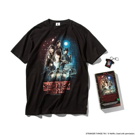 [Stranger Things × weber] T shirt with Special Box