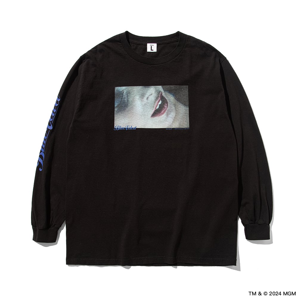 未使用 Blue Velvet weber long-sleeve Tee XL Blue Velvet× weber] long sleeve T shirt | weber