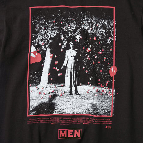 [MEN -同じ顔の男たち- × weber]  T shirt (black)