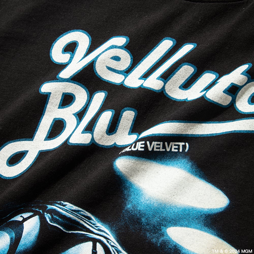 Blue Velvet× weber] italian poster art T shirt