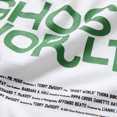 [Ghost World×weber]  T shirt (logo)