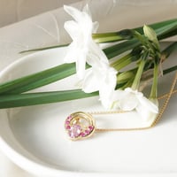k18 ピンクサファイヤ・ルビー  ペンダントトップ⭐︎