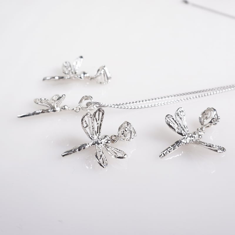 silver ペンダントトップ トンボ⭐︎ | 鋳金工房~k18/silver