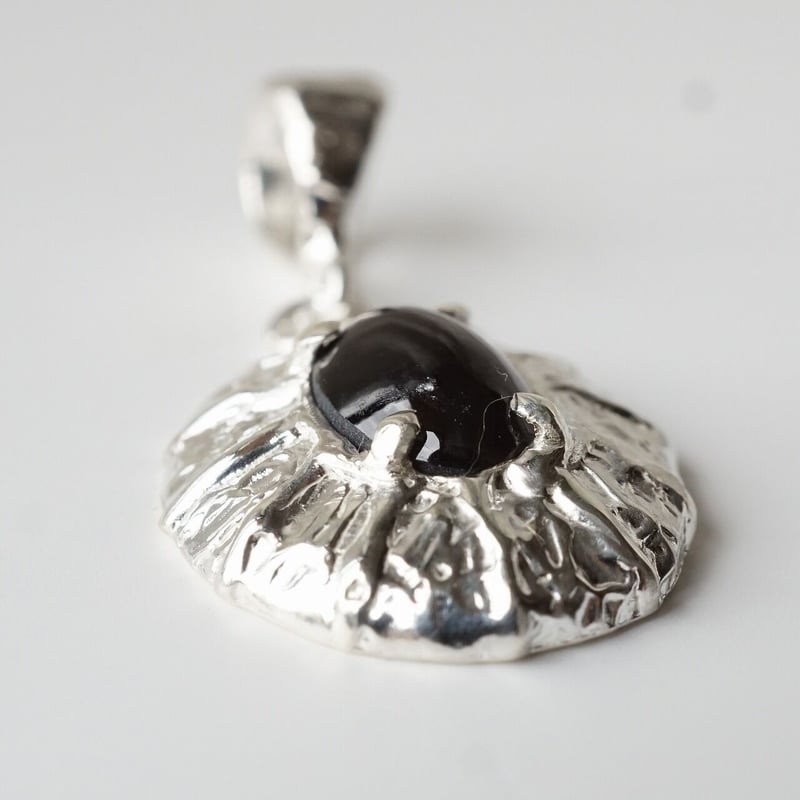 silver シリマナイトキャッツアイ ペンダントトップ⭐︎ | 鋳金工房