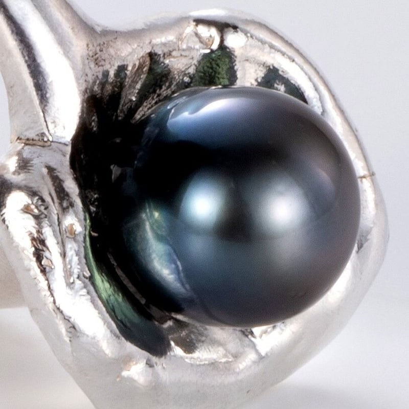 silver 南洋黒真珠 指輪 | 鋳金工房 silver 南洋黒真珠 指輪 | 鋳金工房