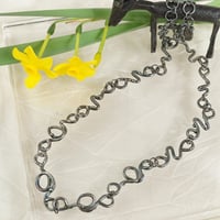 silver ハンドメイドネックレス