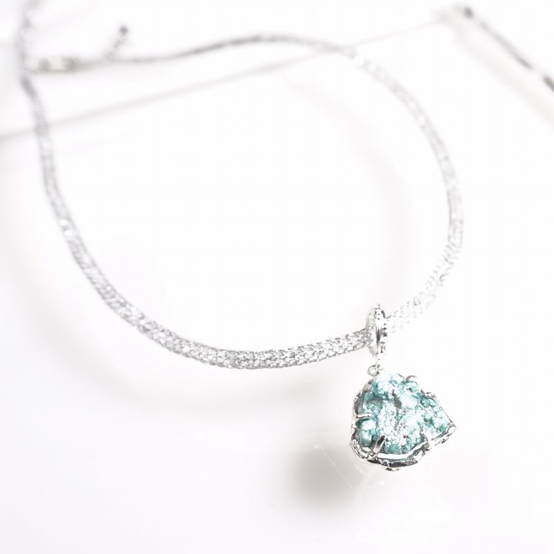 silver トルコ石原石 ペンダントトップ☆ | 鋳金工房