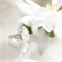 silver ルチルクオーツ 指輪⭐️