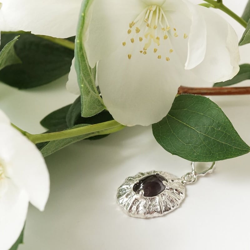 silver シリマナイトキャッツアイ ペンダントトップ⭐︎ | 鋳金工房