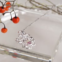 silver バイカラーフローライト ペンダントトップ⭐️